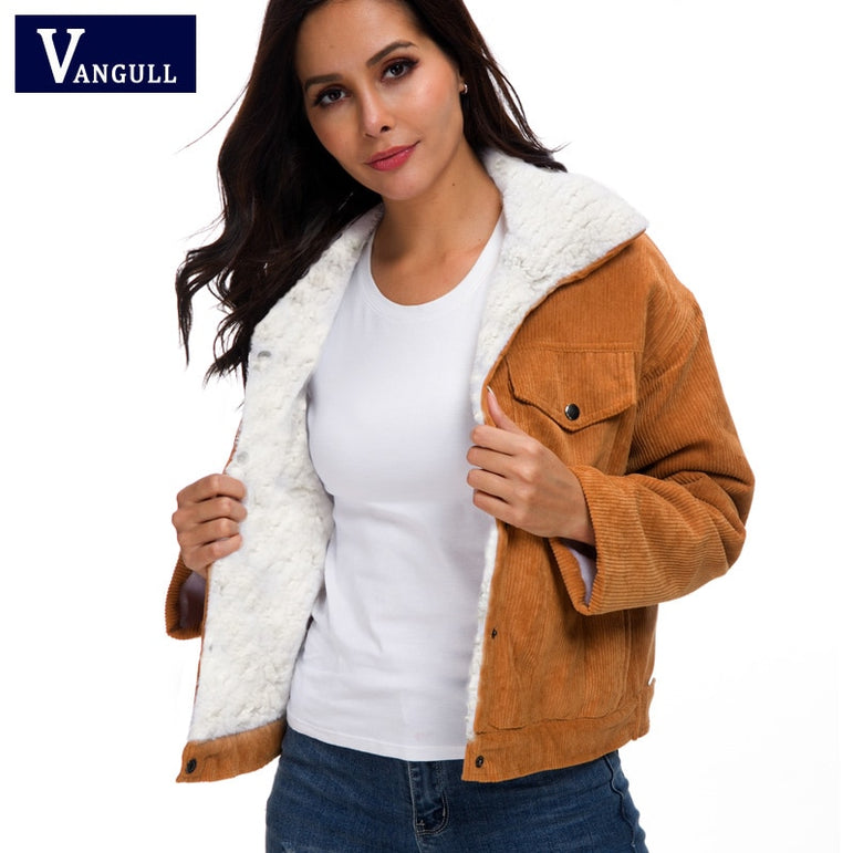 Winter Thick Fur Lined Coats Parkas Jackets