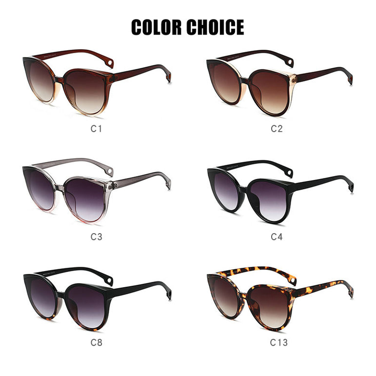 Cat Eye Gradient Retro Sunglasses