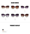 Cat Eye Gradient Retro Sunglasses