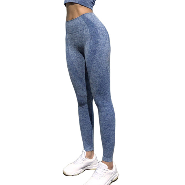 High Waist Seamless Push Up Yoga Pants