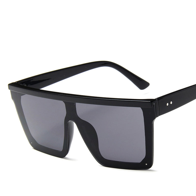 Flat Top Square Shades Gradient Sun Glasses