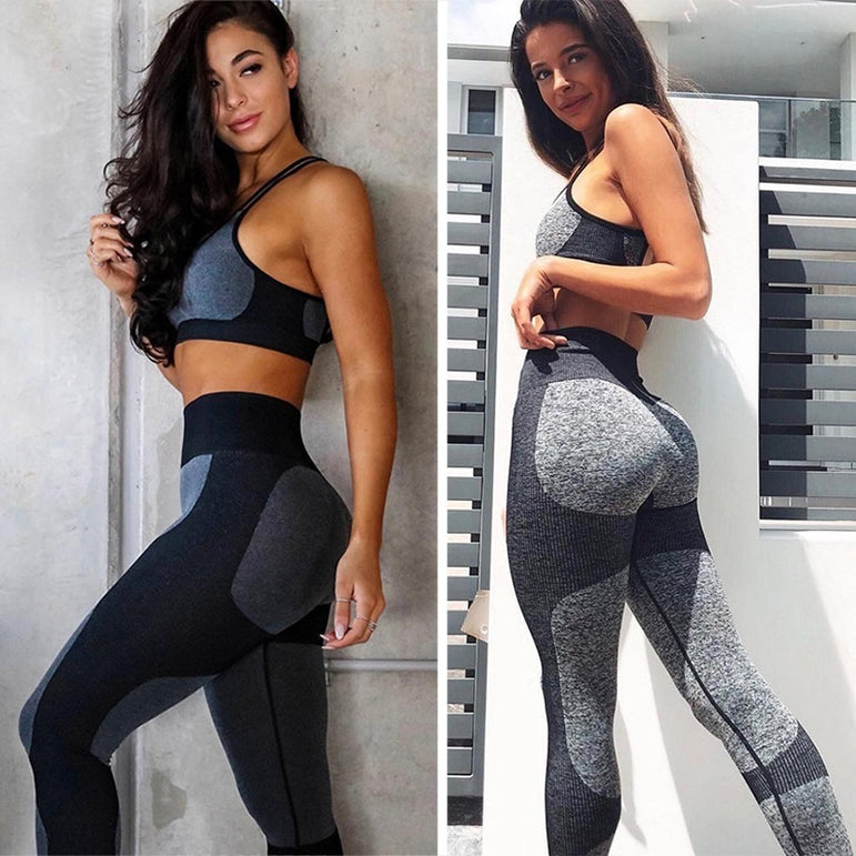 High Waist Yoga Seamless Women Sports Pants