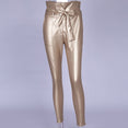 Hot Belt High Waist Pencil Pant