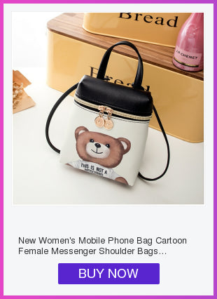 Women's Mobile Bag Cartoon Female Messenger Bags