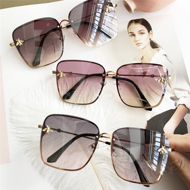 Oversize Square Celebrity Sun Glasses