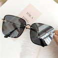 Oversize Square Celebrity Sun Glasses