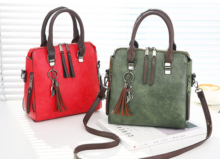 Vintage PU Leather Ladies HandBags