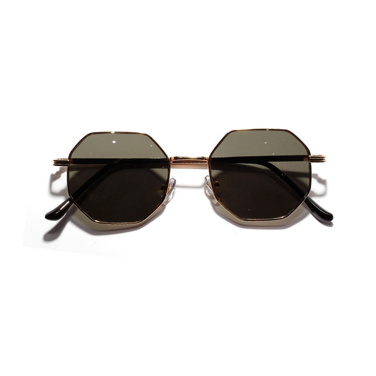 Luxury Lens Round Sunglasses