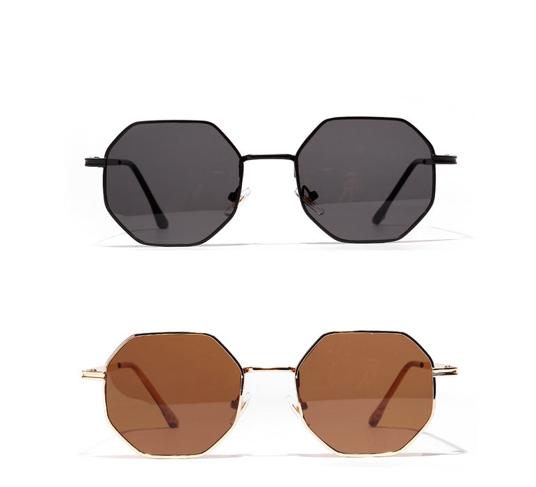 Luxury Lens Round Sunglasses