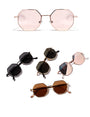 Luxury Lens Round Sunglasses