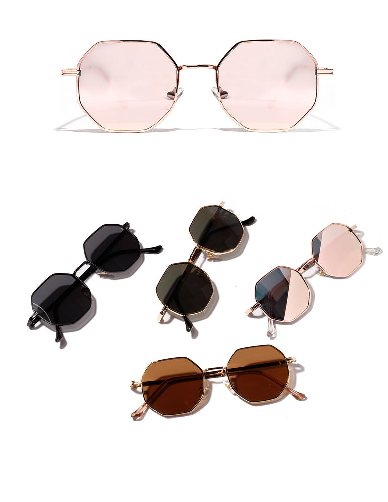 Luxury Lens Round Sunglasses