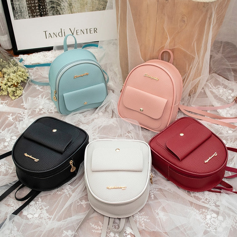 Mini PU Leather Shoulder Bag