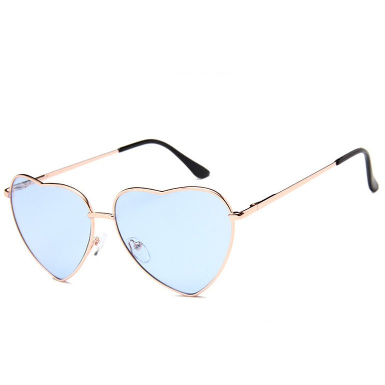 Heart Candy Color Gradient Sun Glasses