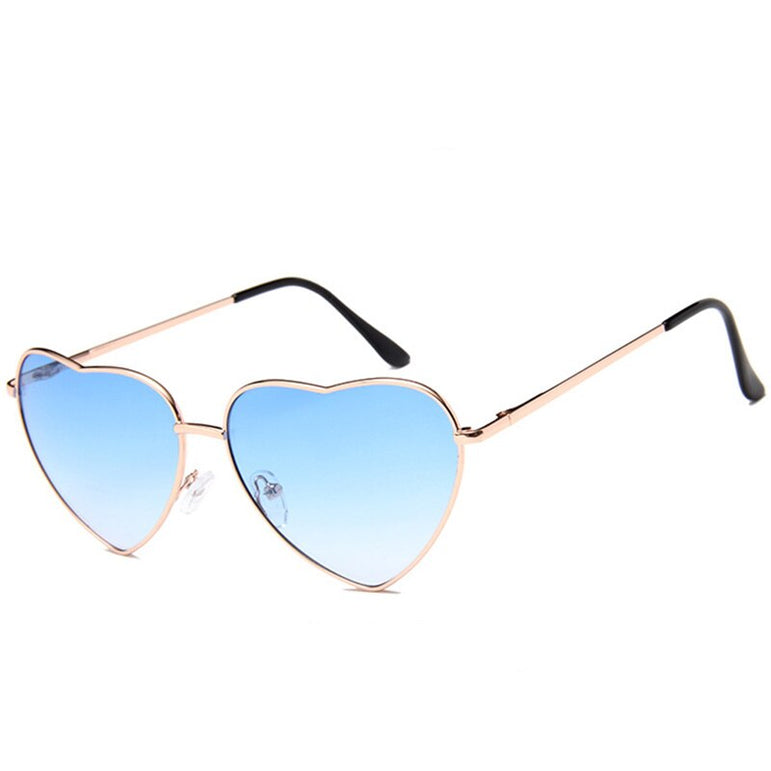 Heart Candy Color Gradient Sun Glasses