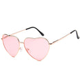 Heart Candy Color Gradient Sun Glasses