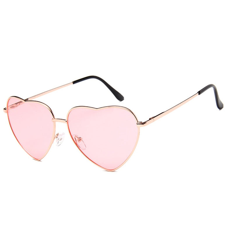 Heart Candy Color Gradient Sun Glasses