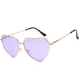 Heart Candy Color Gradient Sun Glasses