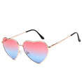 Heart Candy Color Gradient Sun Glasses