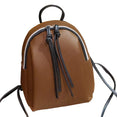 New Lady Small Backpack Women Leather Shoulder Bag