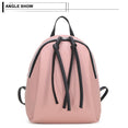 New Lady Small Backpack Women Leather Shoulder Bag