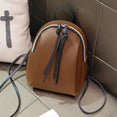 New Lady Small Backpack Women Leather Shoulder Bag