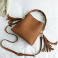 Fashion Scrub Women Bucket Vintage Bag