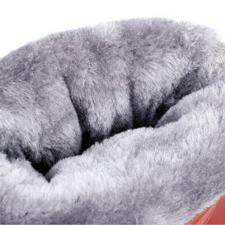 Cute Winter Warm Platform Fur Fringe Boots