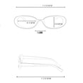 Retro Irregular Shape Magnificent Sunglasses