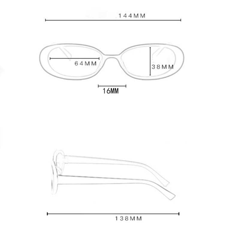 Retro Irregular Shape Magnificent Sunglasses