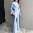 Elegant Office Workwear Casual Jumpsuits